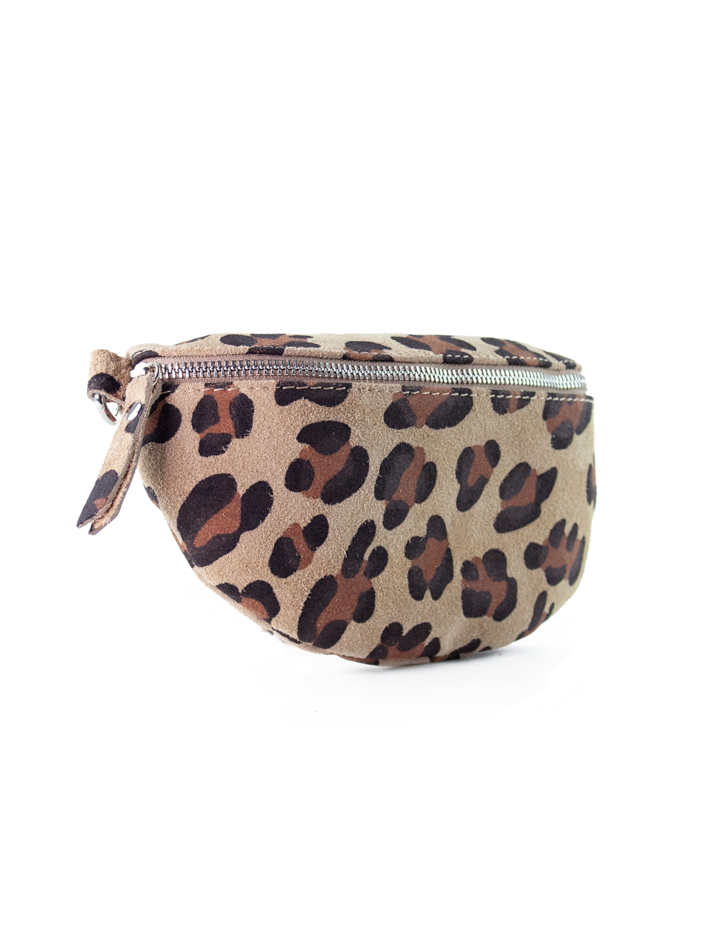 lePelou - Riñonera 'VALENTINA LEO' en beige