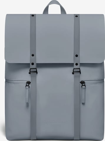 Gaston Luga Rucksack in Blau: Vorderseite