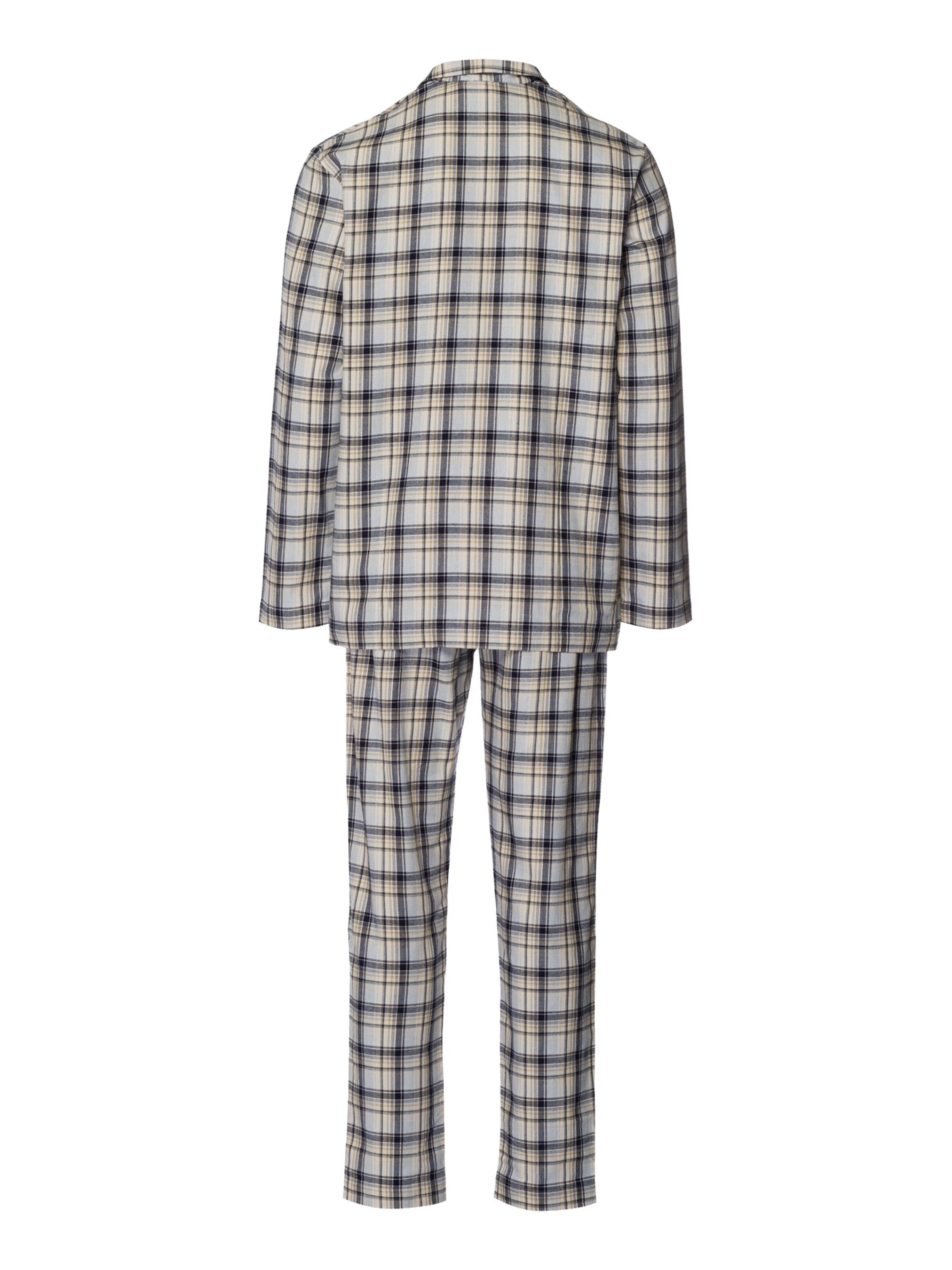 Hanro Pyjama 'Cozy Comfort' in Beige