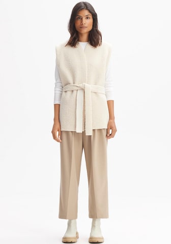 Wide leg Pantaloni con piega frontale 'Mozy' di OPUS in beige