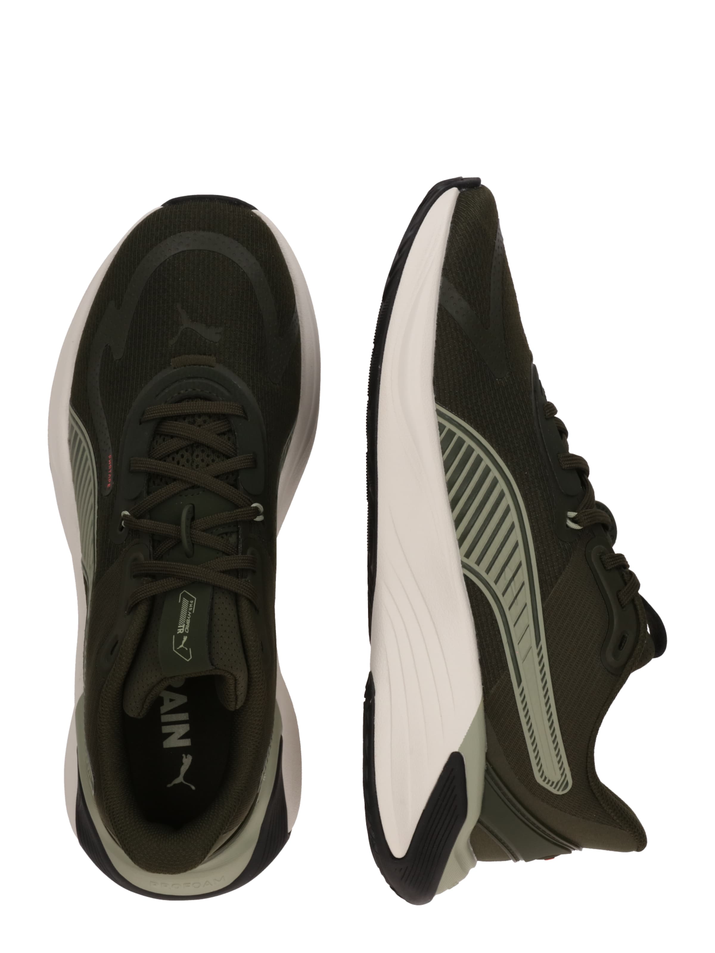 Pantofi sport 'Power' de la PUMA pe verde