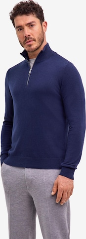 FALKE Pullover 'Pure Cashmere' in Blau: Vorderseite
