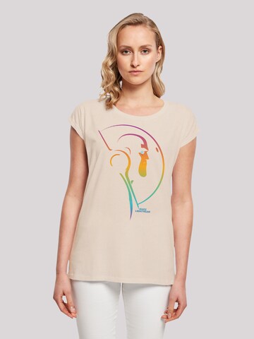T-shirt 'Buzz Lightyear Blended Stare' F4NT4STIC en beige : devant