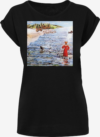 F4NT4STIC Shirt 'Genesis Foxtrot Album Cover' in Schwarz: Vorderseite