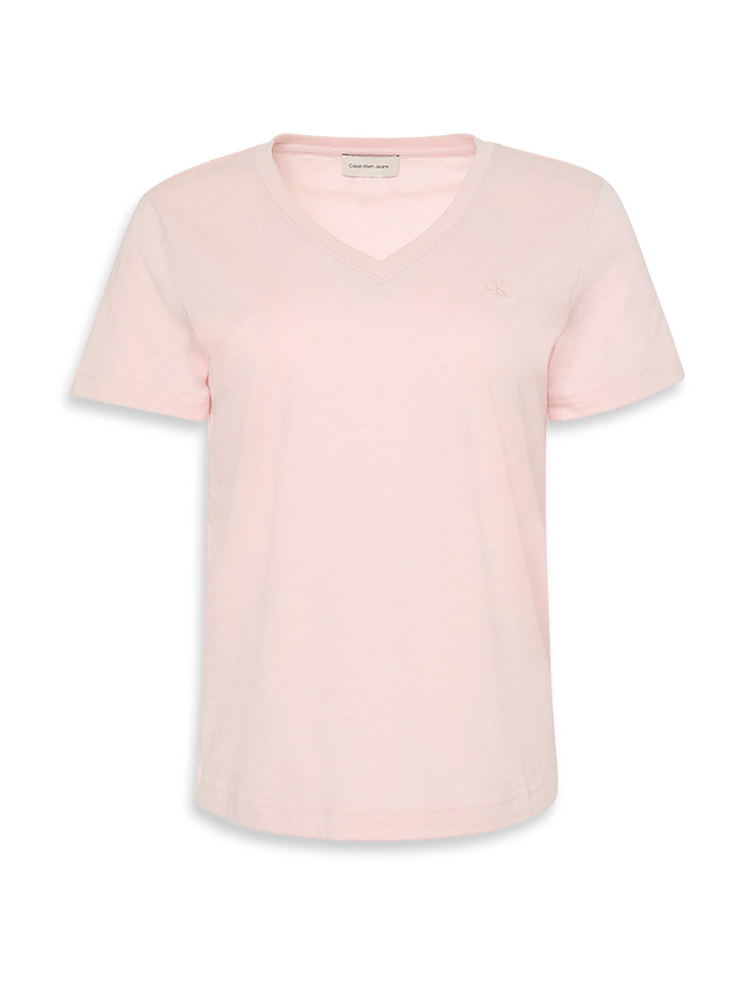 rozā Calvin Klein Jeans T-Krekls: no priekšpuses