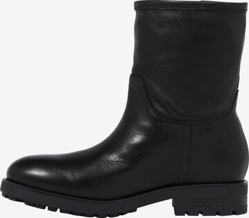 Bottes Love Moschino en noir : devant