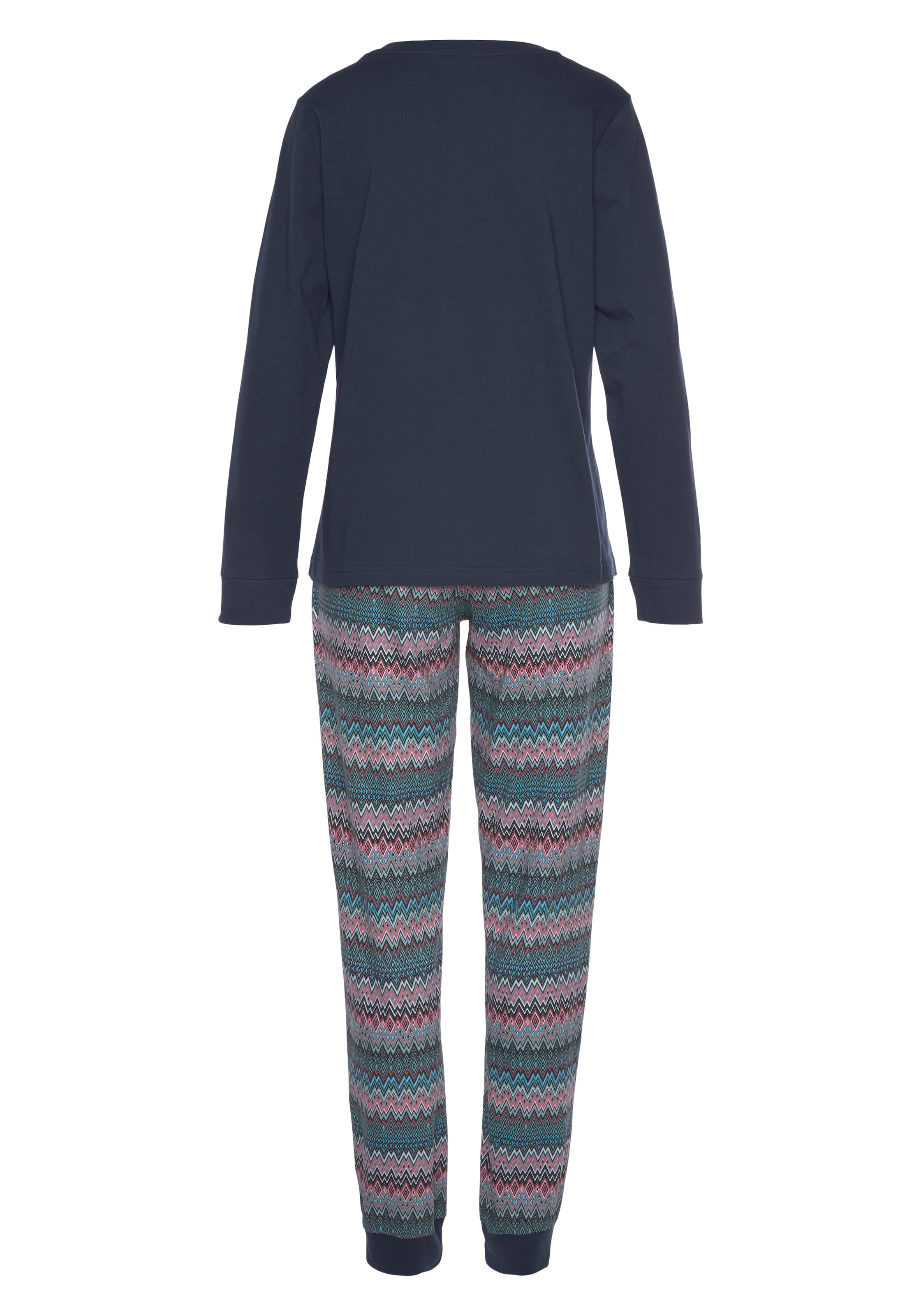 VIVANCE by LASCANA - Pijama en azul