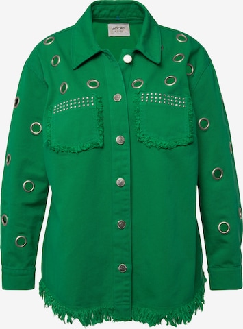 Angel of Style Between-Season Jacket in Green: front