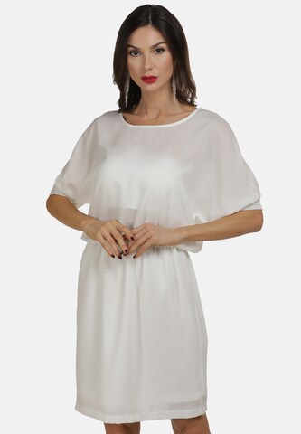 faina Sommerkleid in Weiß: front