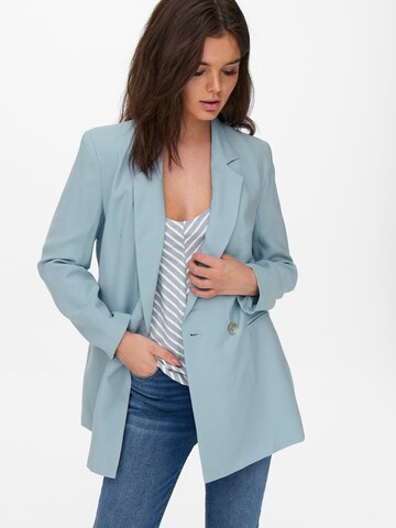 ONLY - Blazer 'Adison-Mago' em azul