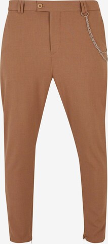 Pantaloni di 2Y Premium in marrone: frontale