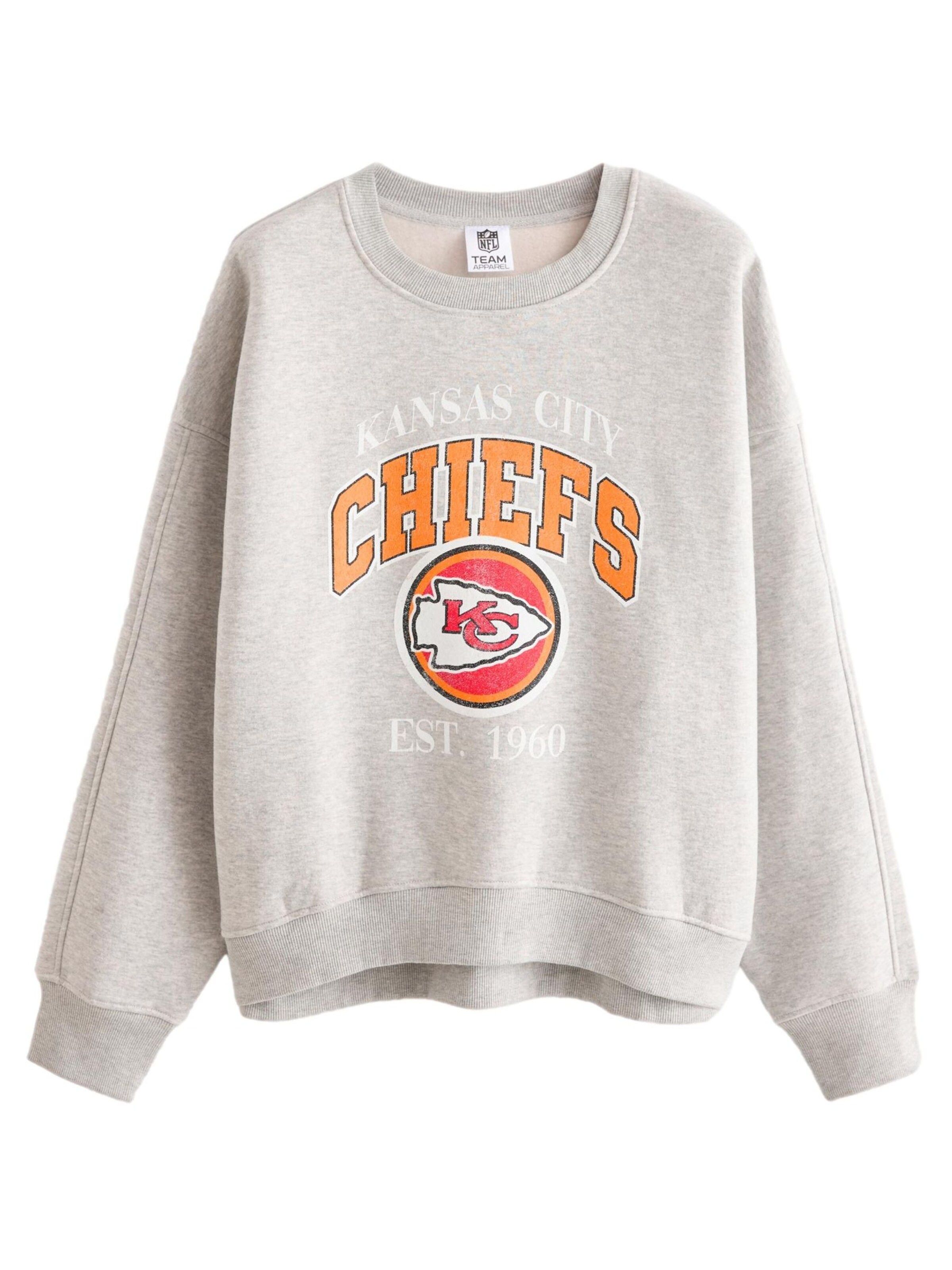 Next Sweatshirt in Grau: Vorderseite