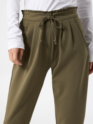 JDY Regular Pleat-front trousers 'Catia' in Green