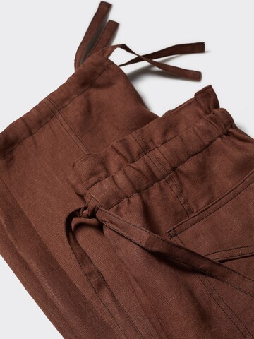 MANGOLoosefit Cargo hlače 'ARLO' - smeđa boja