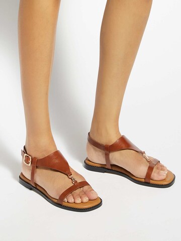 Sandales 'Laith' Dune LONDON en marron