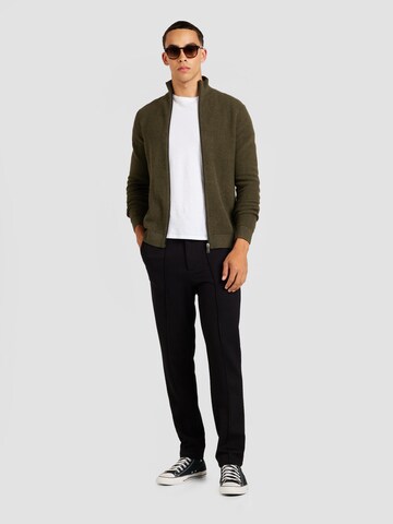 SELECTED Gebreid vest 'SLHROSS' in Groen