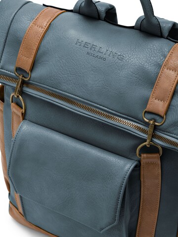 Herling Backpack 'Quinlan' in Blue