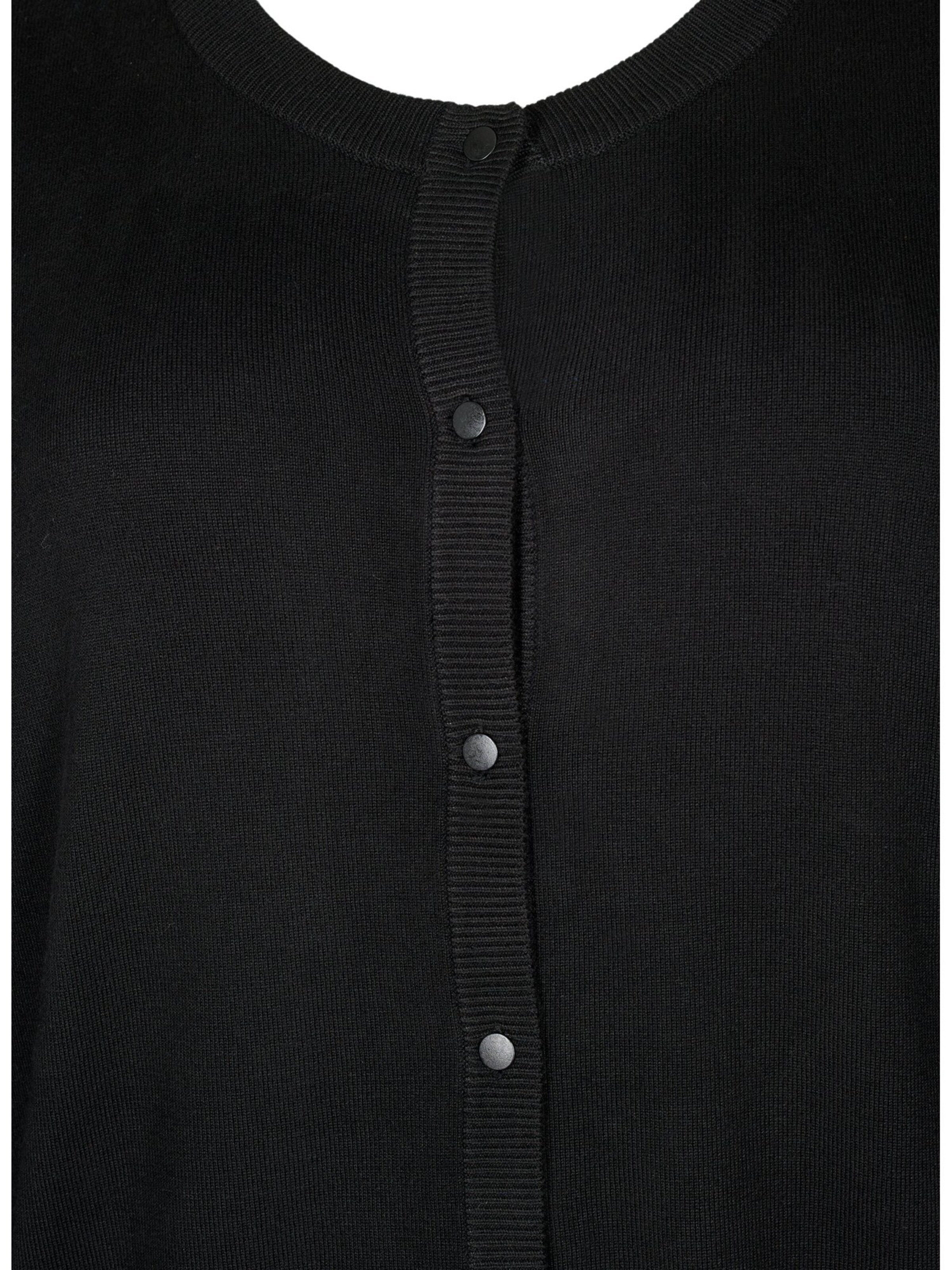 melns Zizzi Adīta jaka 'MCARRIE'