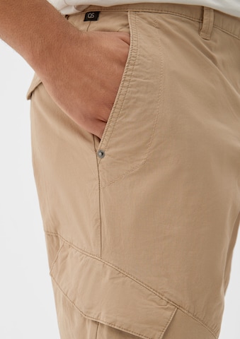 QS Tapered Cargo trousers in Brown