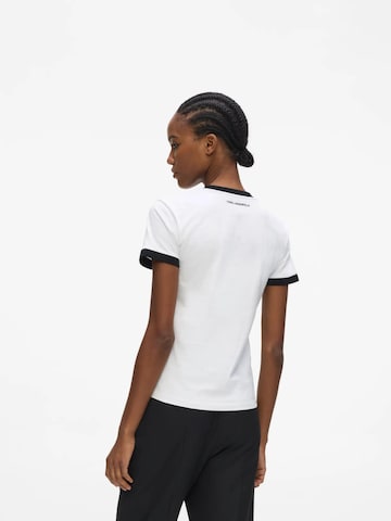 Karl Lagerfeld Póló 'Le ballet' - fehér