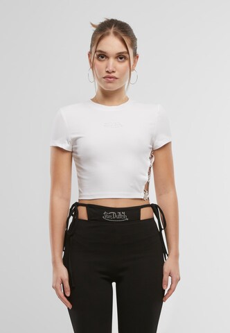 Maglietta 'Ari' di Von Dutch Originals in bianco: frontale