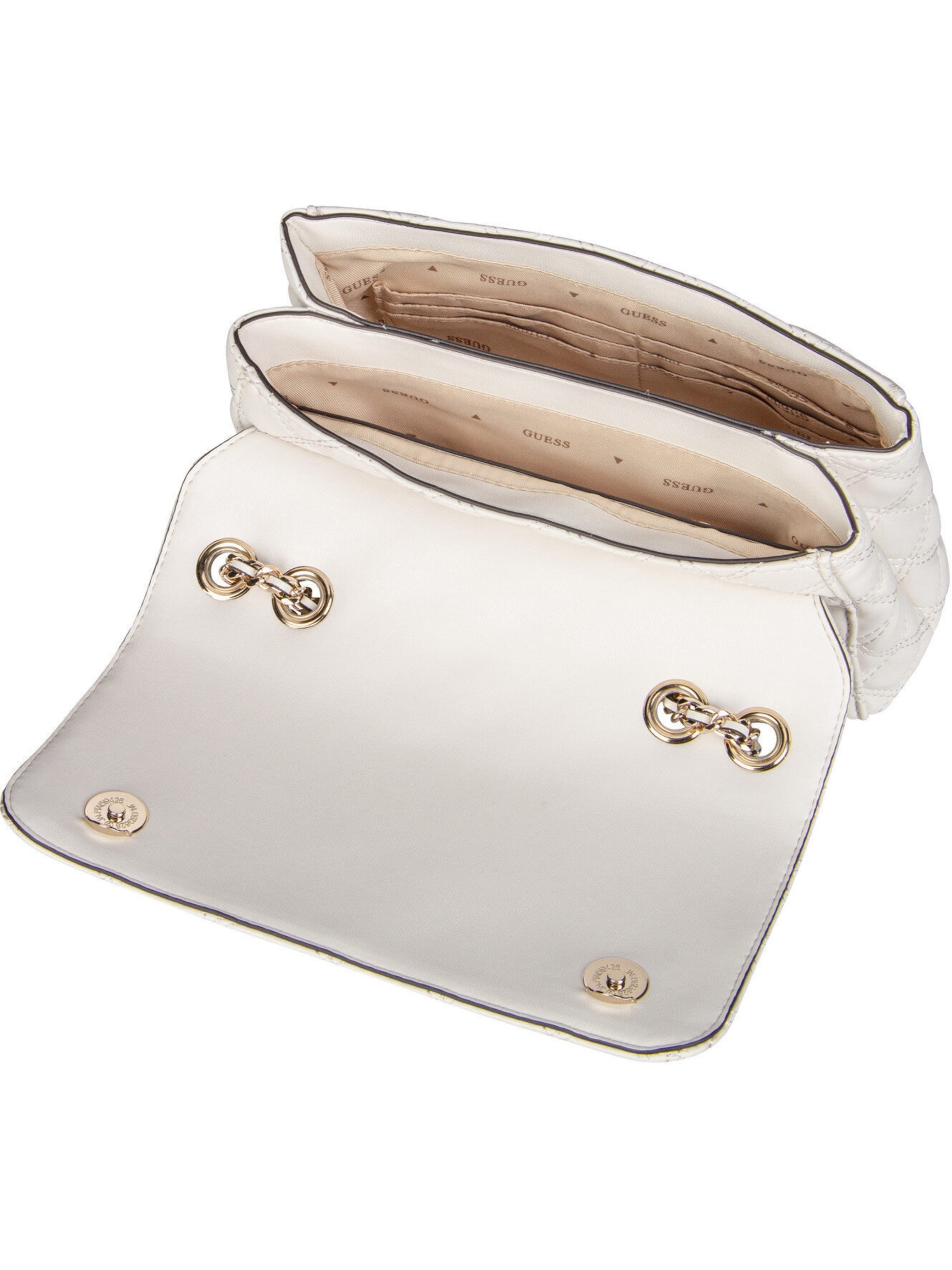GUESS Shoulder Bag 'Giully II' in White
