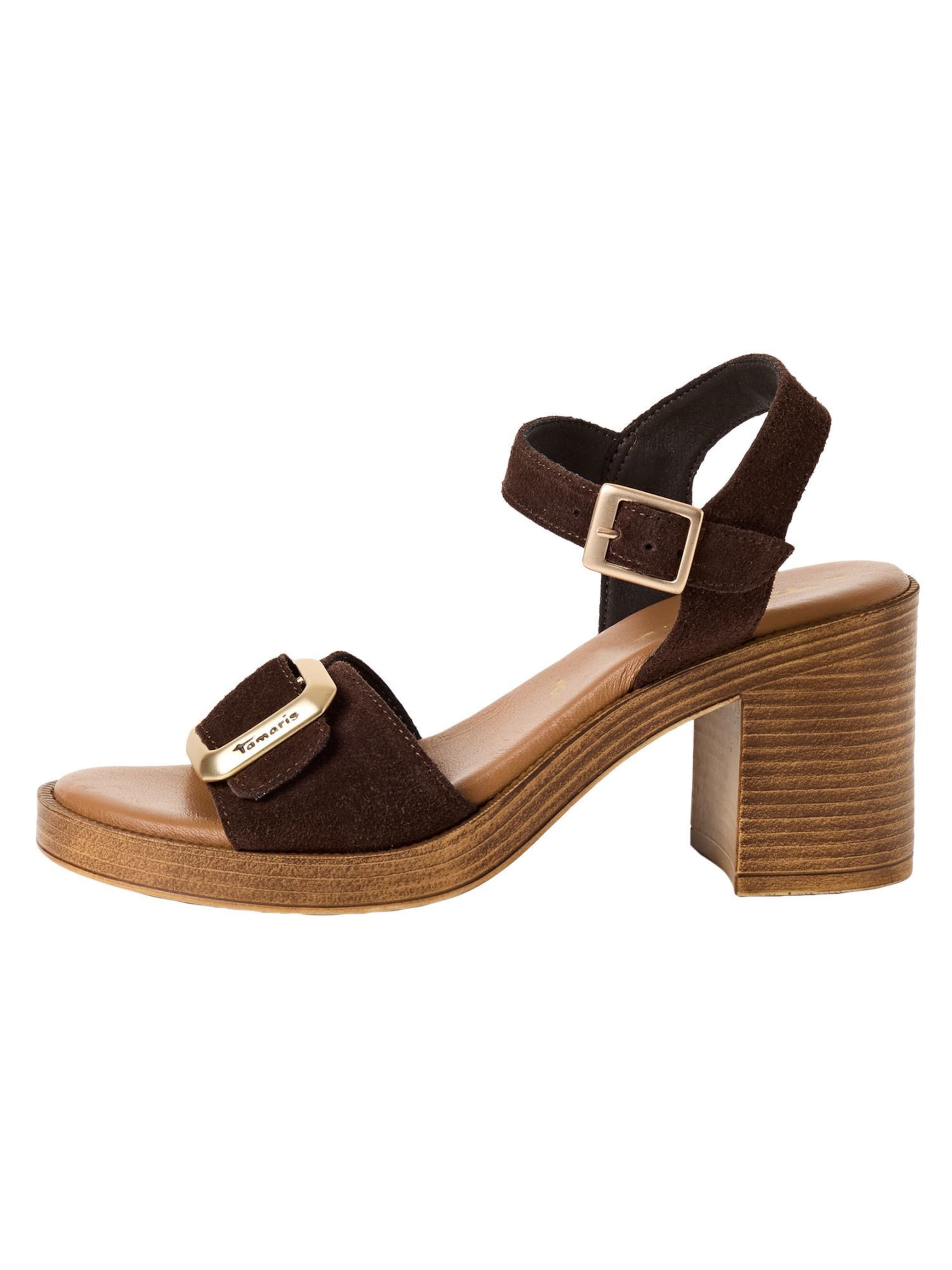 Sandale de la Tamaris pe maro