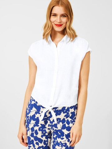 STREET ONE - Blusa en blanco: frente