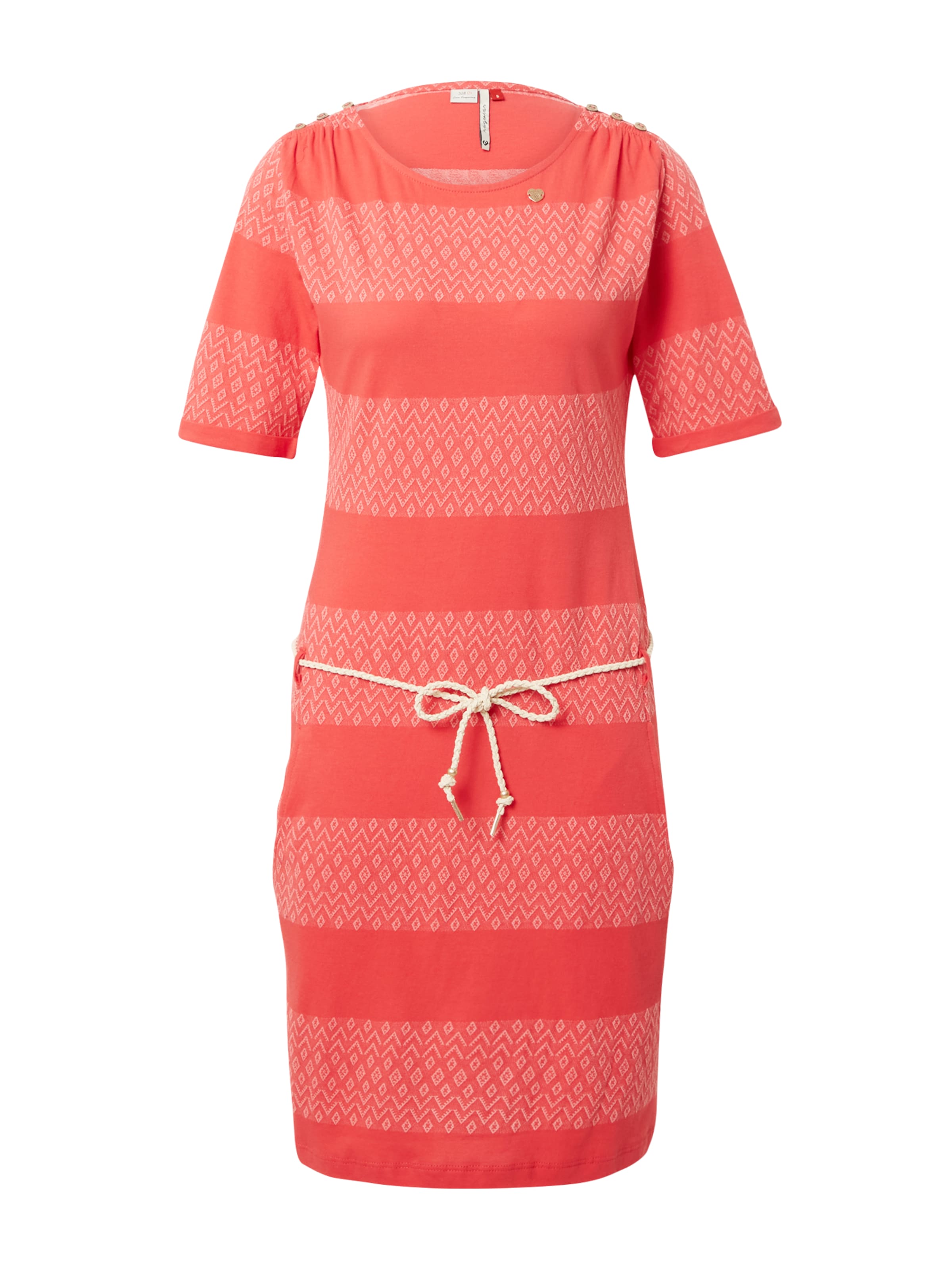 Ragwear Kleid 'CHEGO' in Rot: Vorderseite