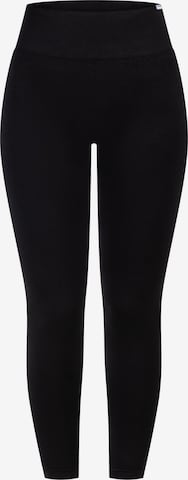 Skinny Leggings ' Andrina ' Smilodox en noir : devant