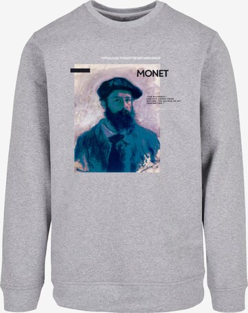 Sweat-shirt 'APOH - Monet Nature' Merchcode en gris : devant