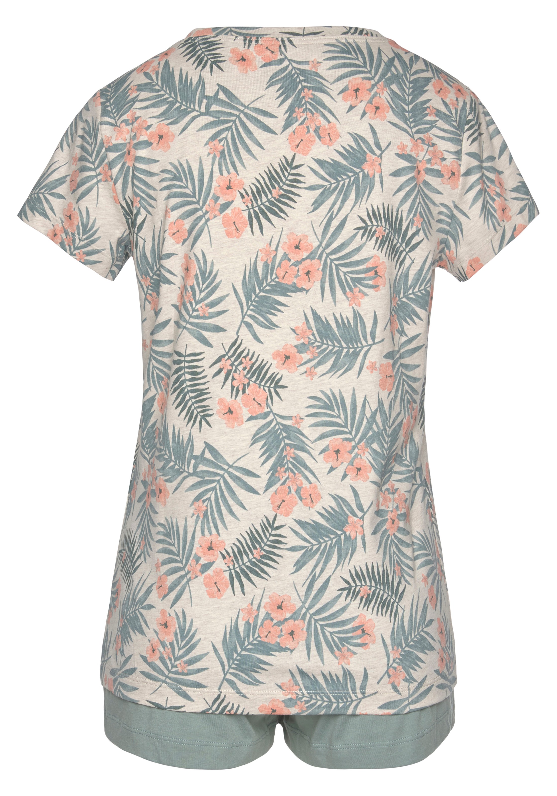 LASCANA Pyjamashortsit värissä sininen