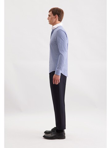 Coupe slim Chemise business 'SMART CLASSICS' SEIDENSTICKER en bleu