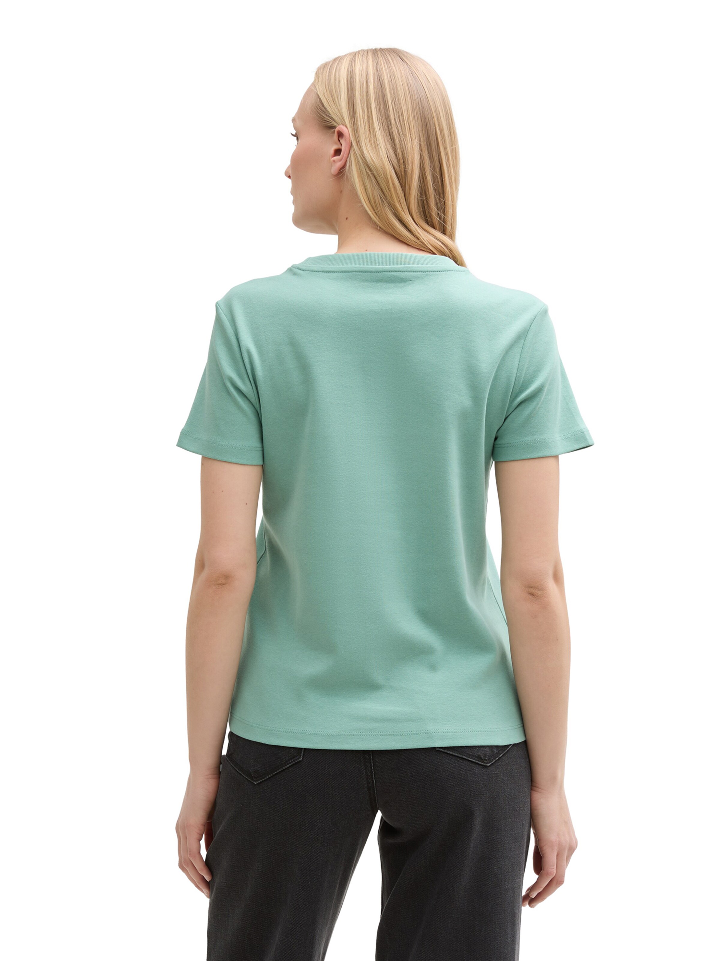 TOM TAILOR - Camiseta en verde
