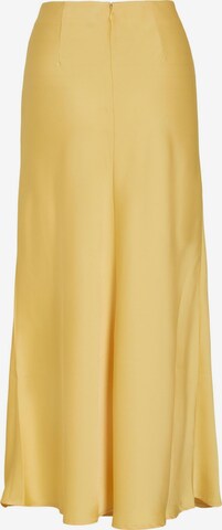 VILA Skirt in Yellow