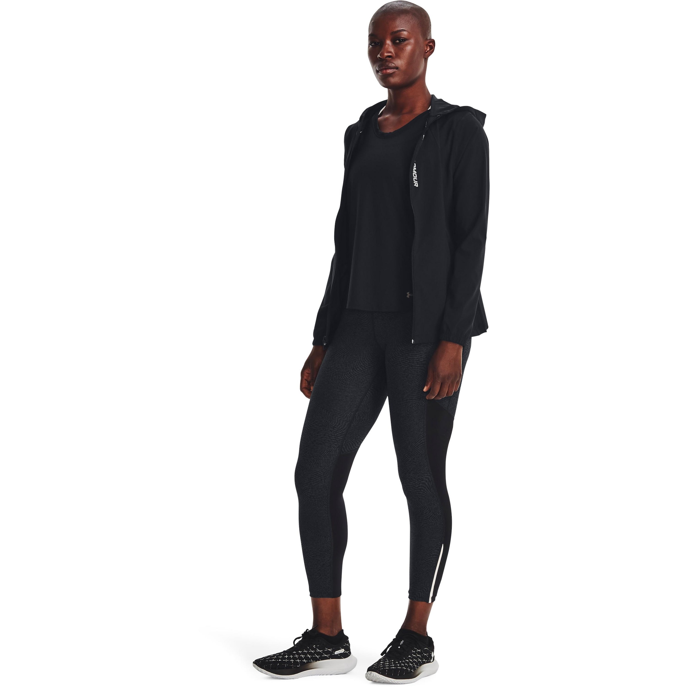UNDER ARMOUR Athletic Jacket 'OutRun The Storm' in Black