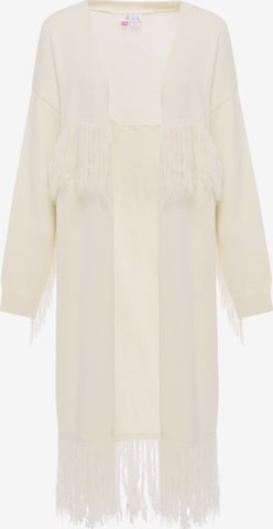 IZIA - Cárdigan en blanco: frente