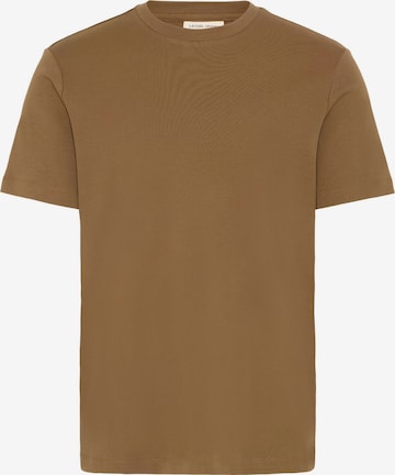 Casual Friday Shirt ' CFGustav ' in Bruin: voorkant