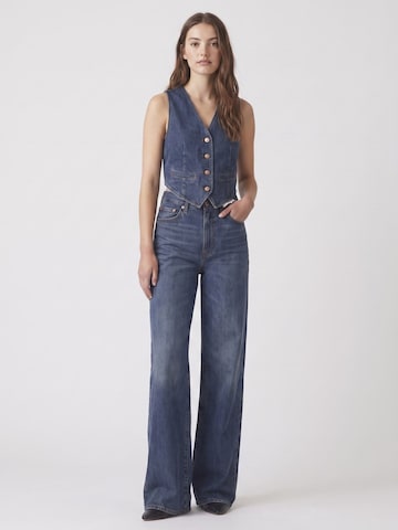 LEVI'S ® Luźne Jeansy 'RIBCAGE WIDE LEG POLAR PERIMETER' w kolorze niebieski: przód