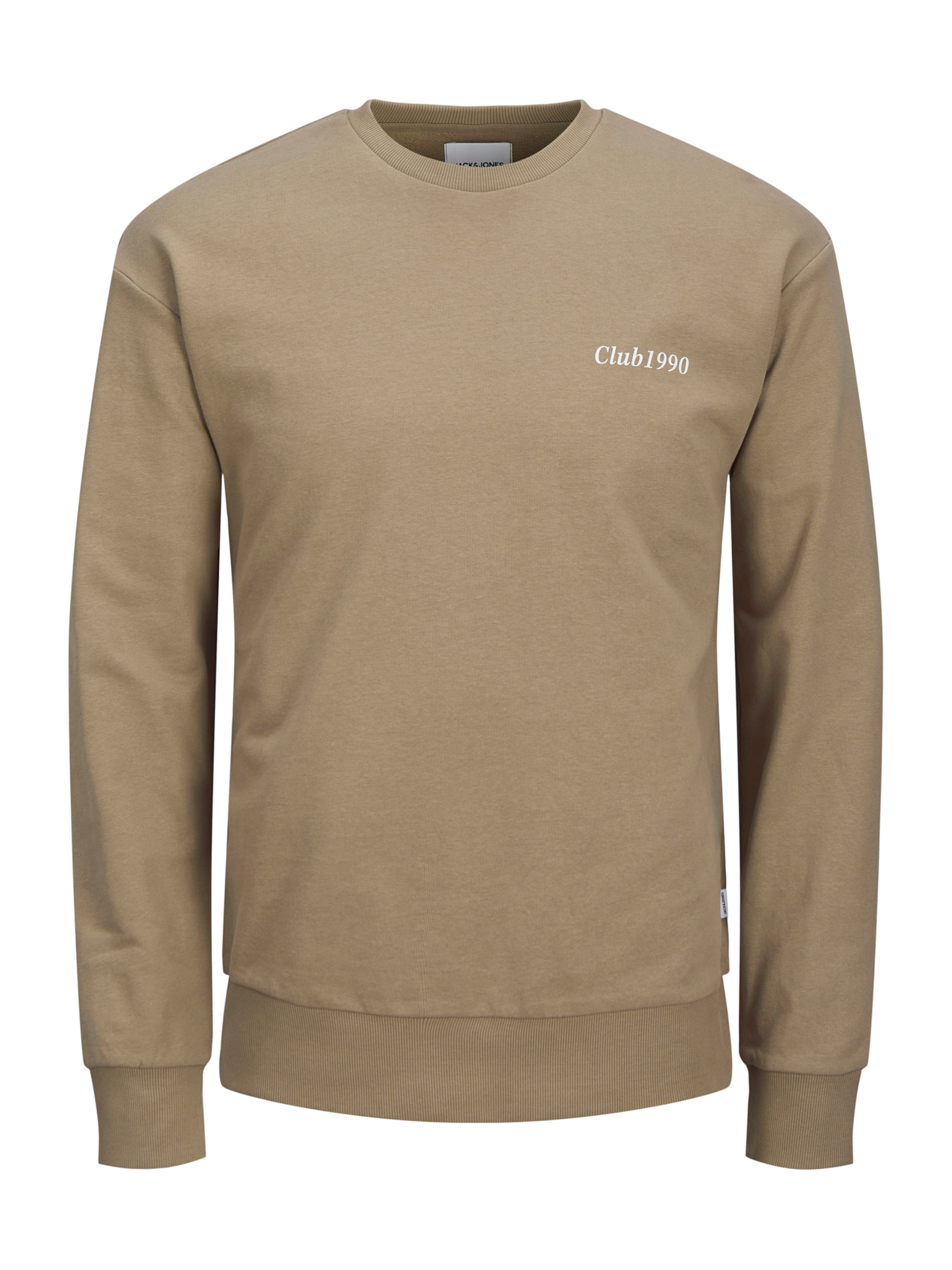 JACK & JONES Μπλούζα φούτερ 'JJEBradley' σε καφέ: μπροστά