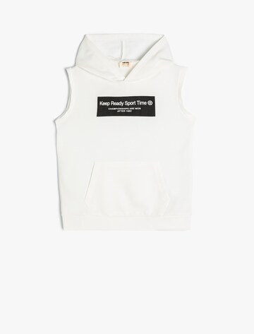 Koton Sweatshirt in Wit: voorkant