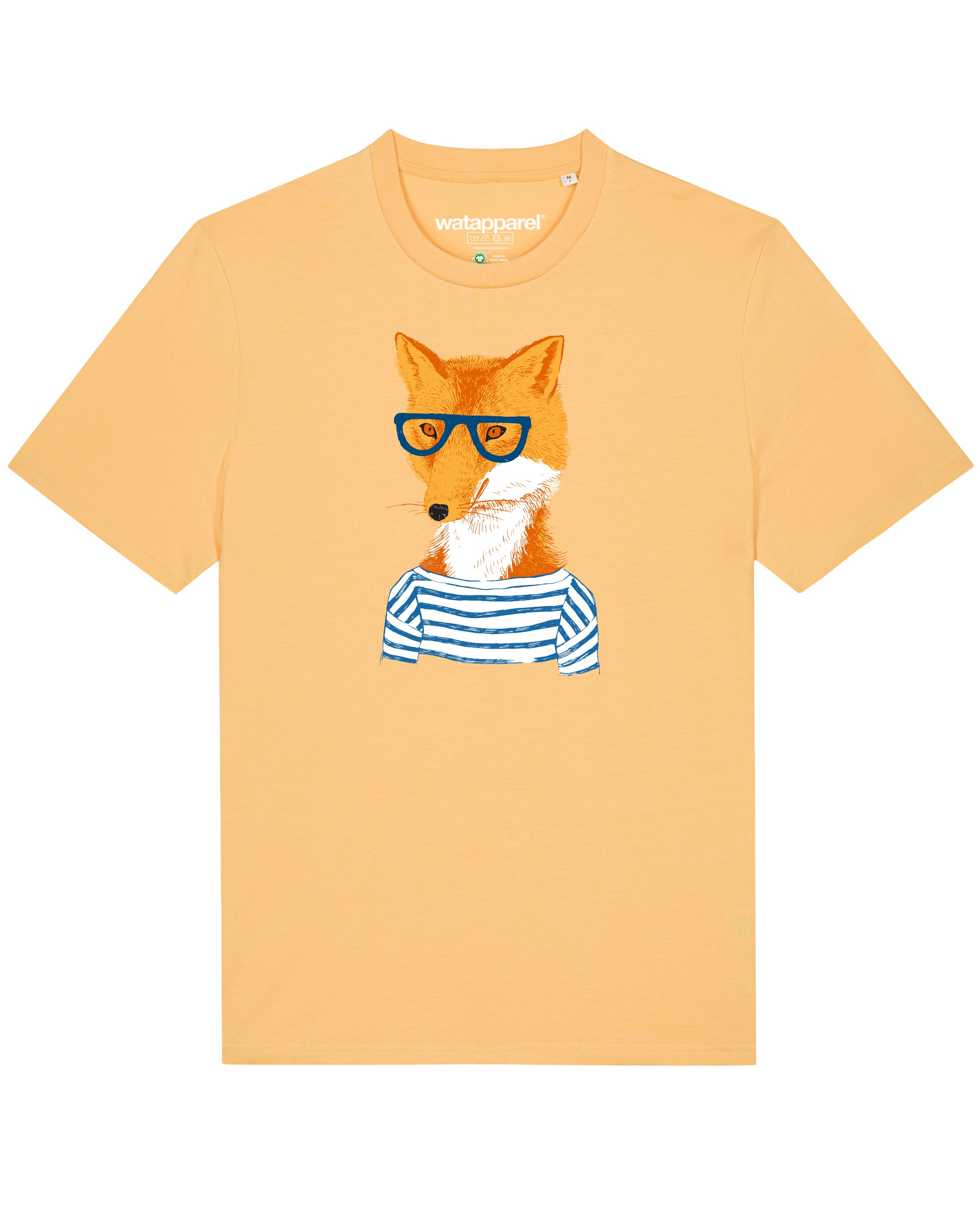 T-Shirt 'Fuchs' Watapparel en orange : devant