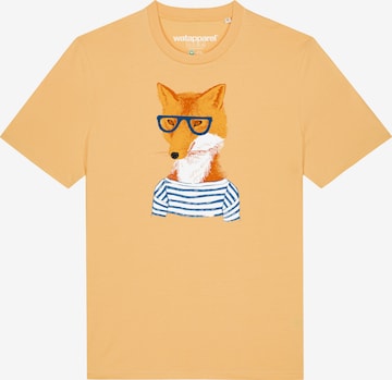 Watapparel T-Shirt 'Fuchs' in Orange: Vorderseite