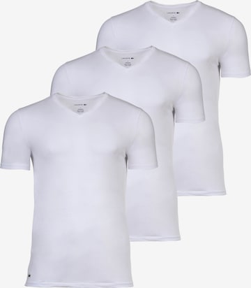 LACOSTE Shirt in White: front