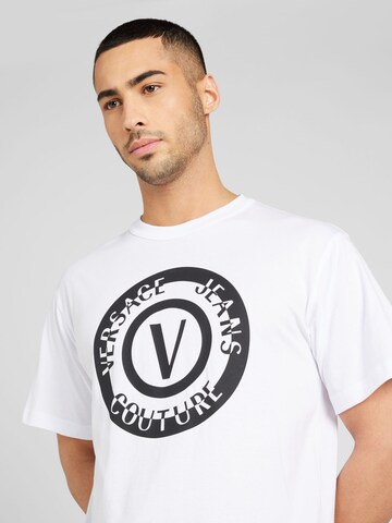 T-Shirt Versace Jeans Couture en blanc