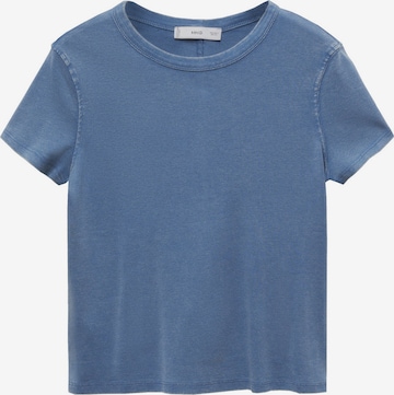 MANGO Shirt 'ZANI' in Blauw: voorkant