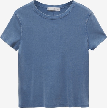 MANGO Тениска 'ZANI' в синьо: отпред