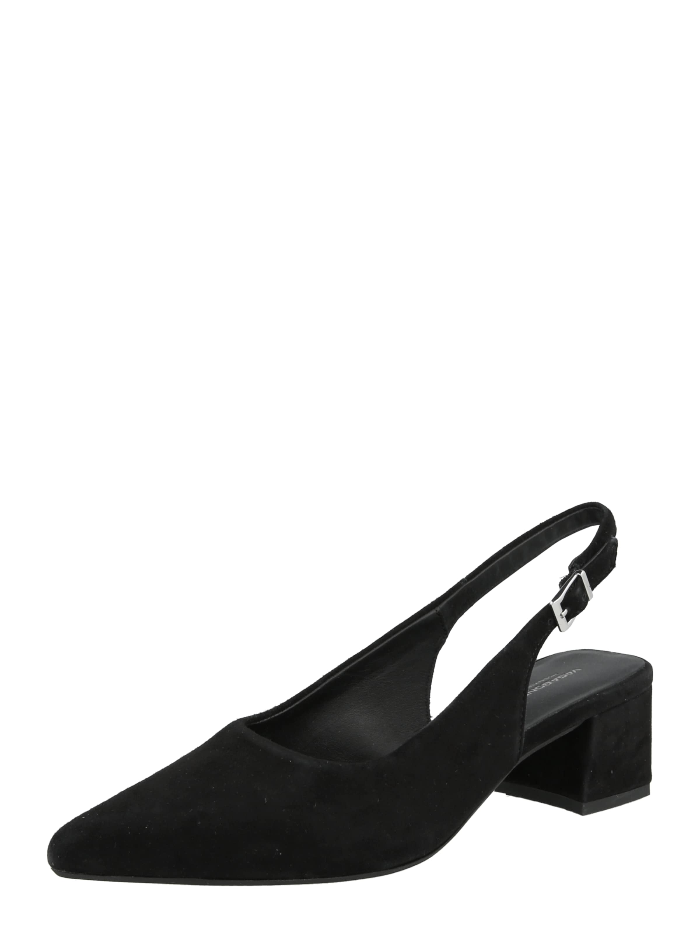 VAGABOND SHOEMAKERS Лодочки с открытой пяткой 'MARTA' в Черный: спереди