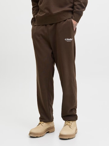 Effilé Pantalon 'JPSTKANE SOHO' JACK & JONES en marron : devant