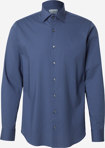 Michael Kors Slim Fit Paita värissä sininen: etupuoli
